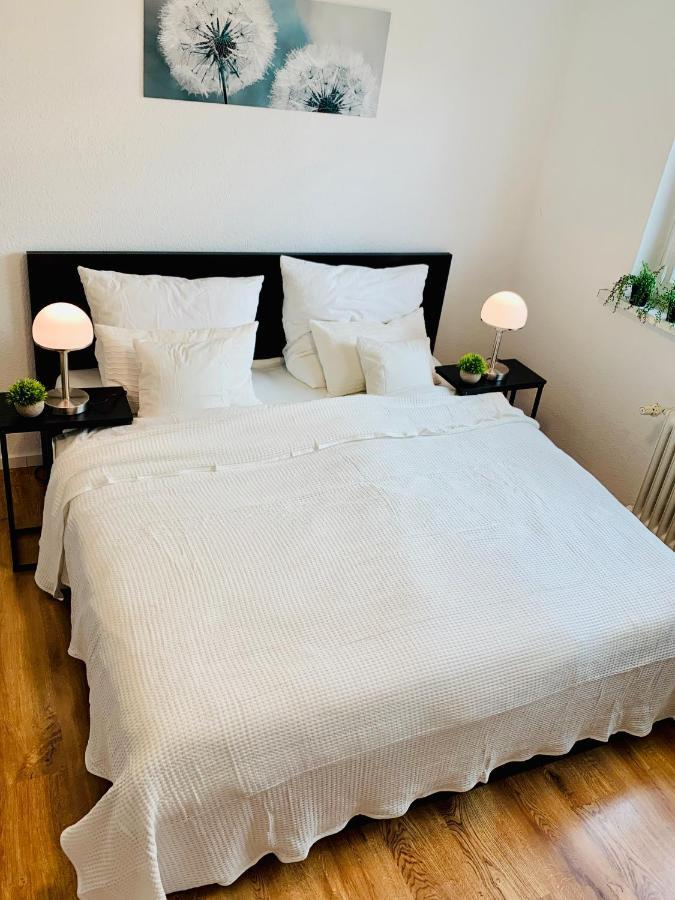 Direkte Uninaehe: Ferienwohnung Mit Grossem Doppelbett, Kuechenzeile Und Neu Renoviertem Badezimmer Hombourg Extérieur photo