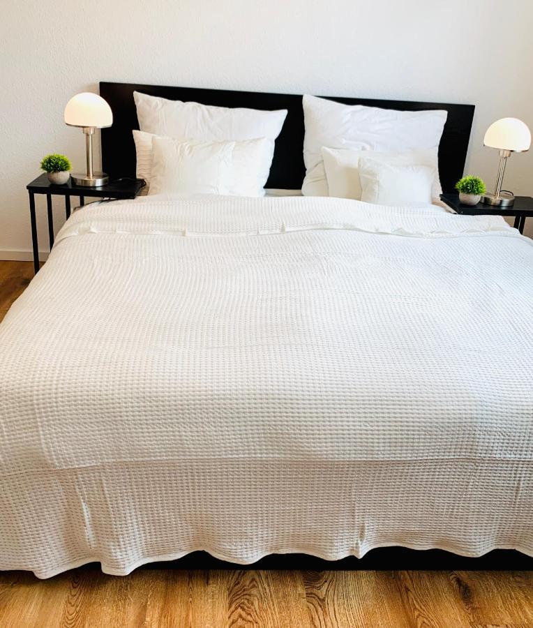 Direkte Uninaehe: Ferienwohnung Mit Grossem Doppelbett, Kuechenzeile Und Neu Renoviertem Badezimmer Hombourg Extérieur photo